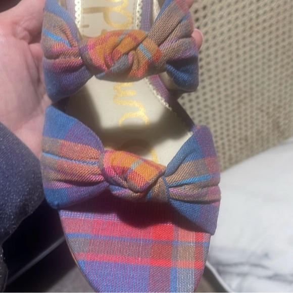 Plaid Sam Edelman Sandal - Picture 4 of 5